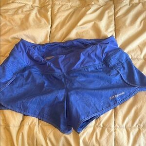 Patagonia Women's Athletic Shorts - Blue